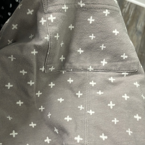 Matilda Jane Gray White Yellow Floral Stardust Overalls - Picture 8 of 8